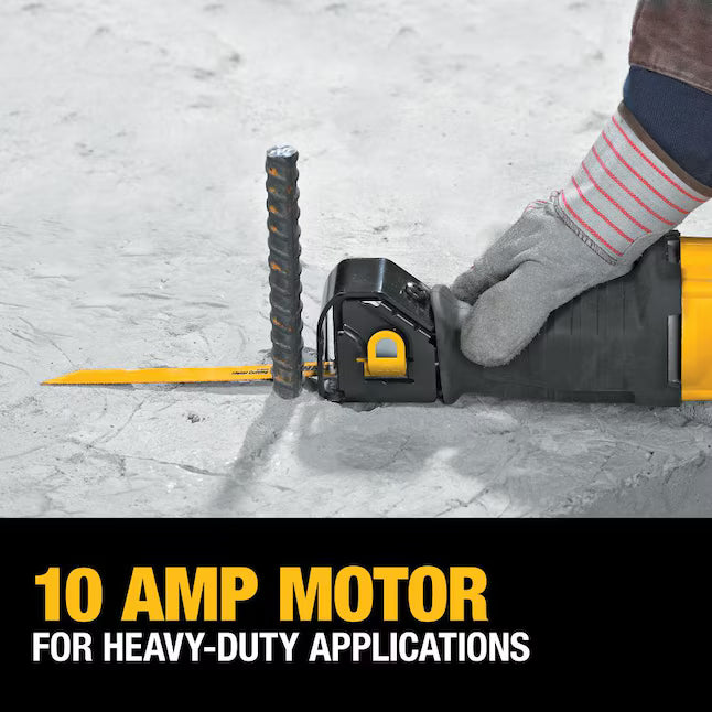 DEWALT 10 -Amp Variable Speed Reciprocating Saw DWE304