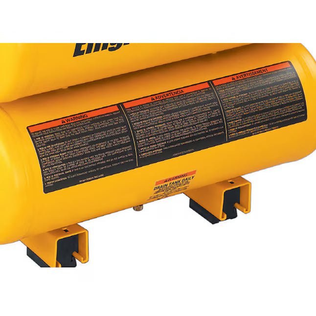 DEWALT 4-Gallon Single Stage Portable Electric Twin Stack Air Compressor D55151