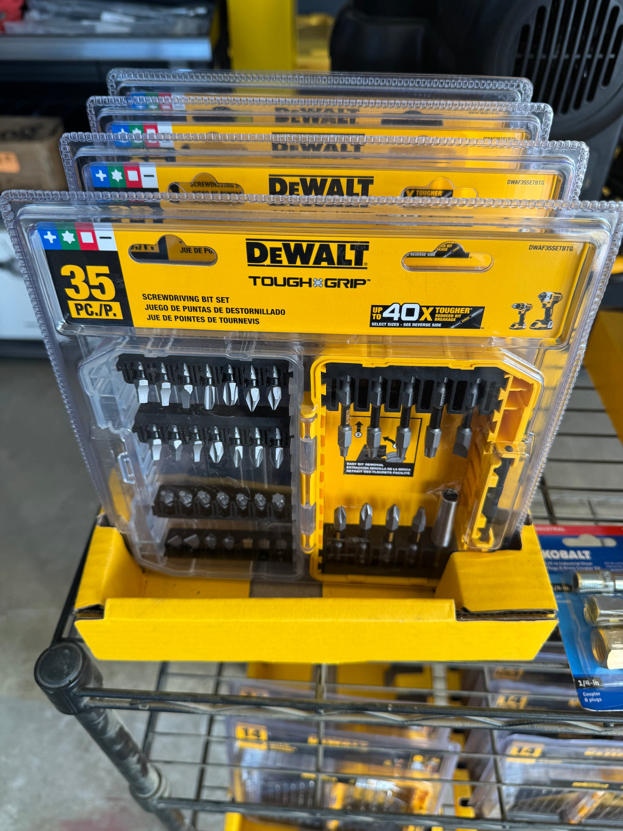 DEWALT 35 pc. Tough Grip Screwdriver Bit Set Made In USA