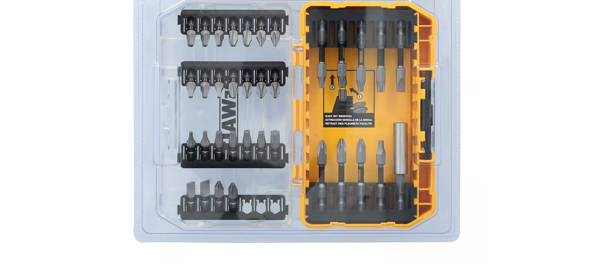 DEWALT 35 pc. Tough Grip Screwdriver Bit Set Made In USA