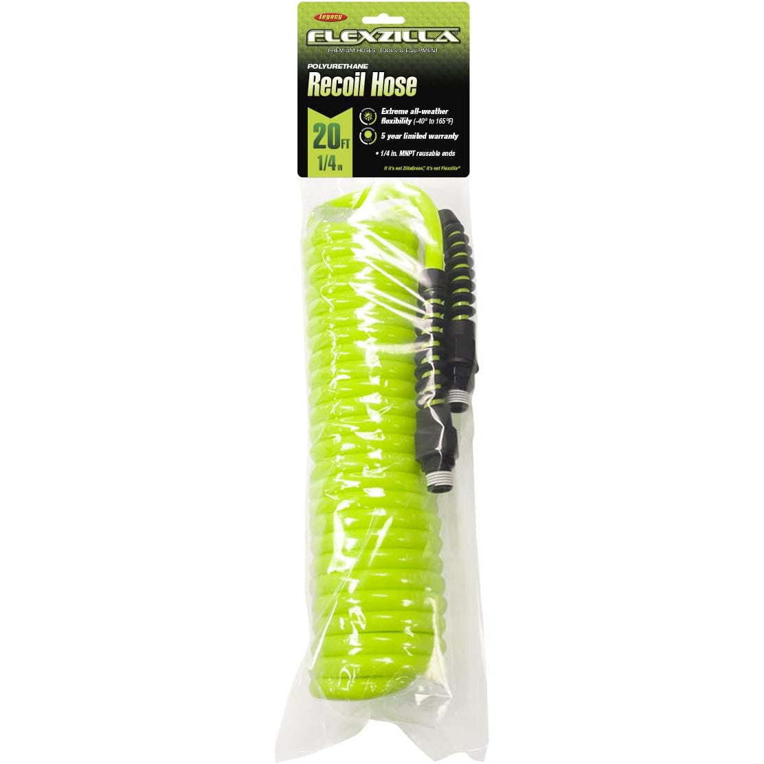 Flexzilla 20' Recoil Air Hose LP1420AFZ