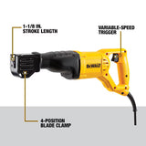 DEWALT 10 -Amp Variable Speed Reciprocating Saw DWE304