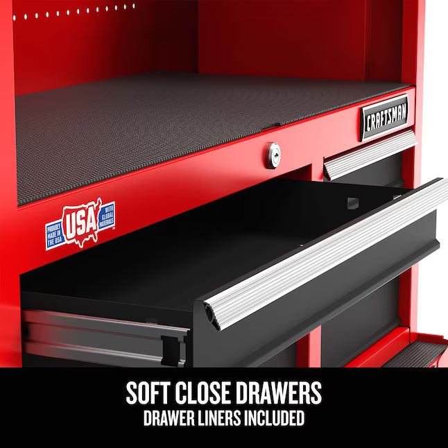 CRAFTSMAN 2000 Series 5 Drawer Steel Rolling Tool Cabinet CMST98264RB