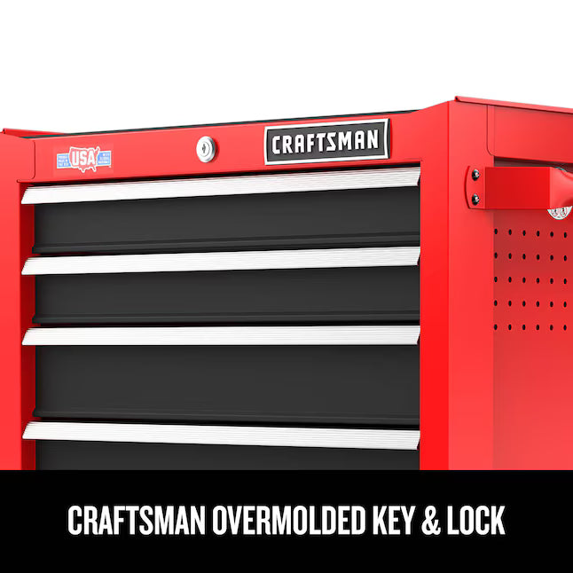 CRAFTSMAN 2000 Series 5 Drawer Steel Rolling Tool Cabinet CMST98264RB