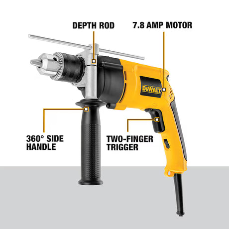 DEWALT 1/2-in 8.5 -Amp Hammer Drill DW511
