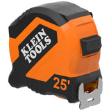 Klein Tools Tape Measure, 25-Foot Compact, Double-Hook 9525