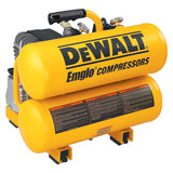 DEWALT 4-Gallon Single Stage Portable Electric Twin Stack Air Compressor D55151