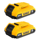 DEWALT 20v 4ah Litium Ion Batteries 2-pack DCB240-2
